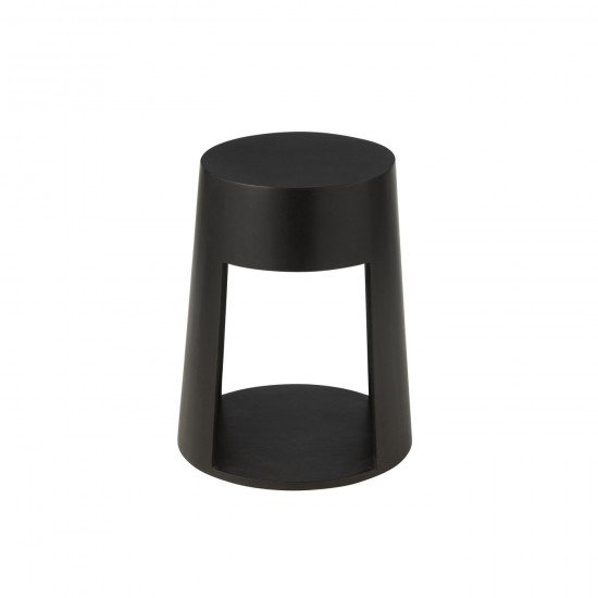 Jolipa Table Basse Drawn Bois De Manguier Mdf Noir.