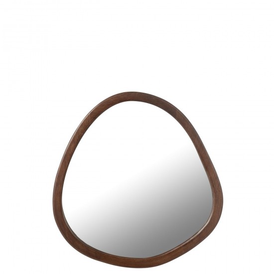 J Line Miroir Whisp Bois De Manguier Mdf Brun Large JLine 46015 by Jolipa 46015.