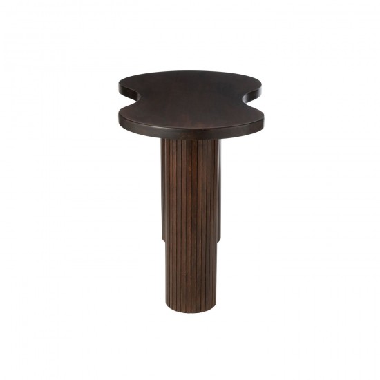 J-Line J Line tables de drapier murales Jolipa Table Infinity Bois De Manguier Brun Large.