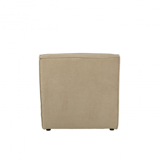 Jolipa Sofa Grid Bois De Peuplier Mousse Beige Fonce.