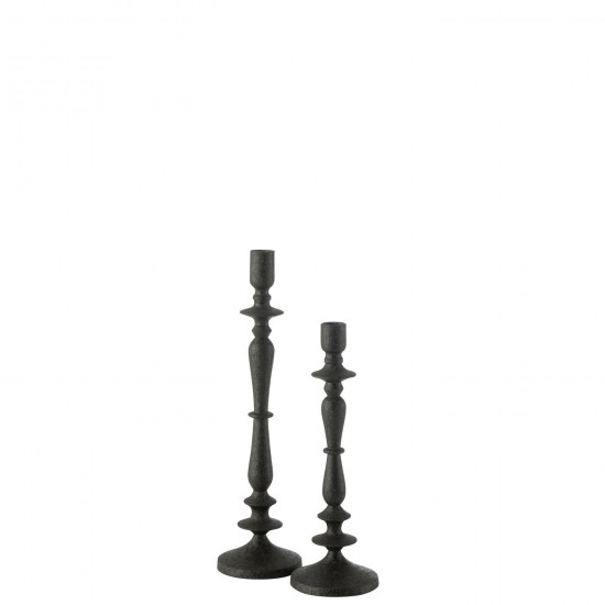 J-Line J Line chandeliers candélabres Jolipa Photophore Metal Noir Large.