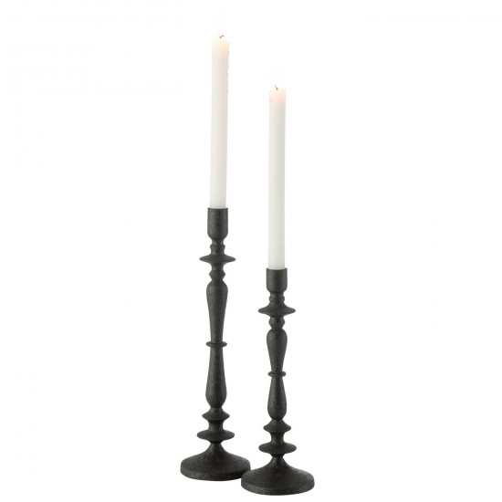 Jolipa Photophore Metal Noir Large.