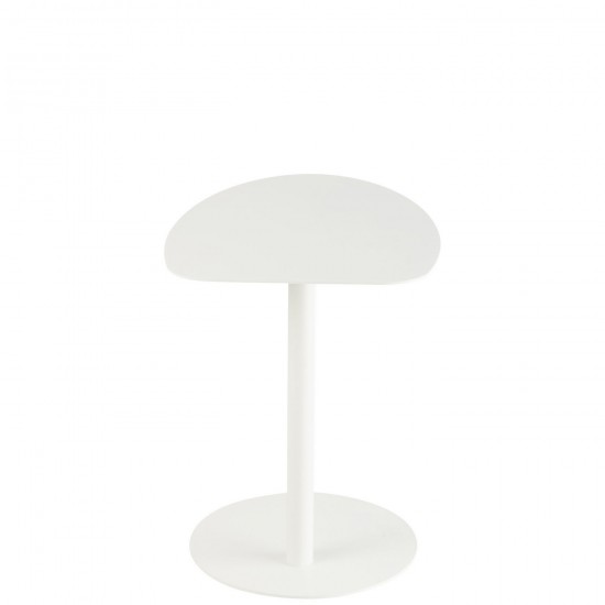 Jolipa Table Gigogne Ice Metal Blanc.