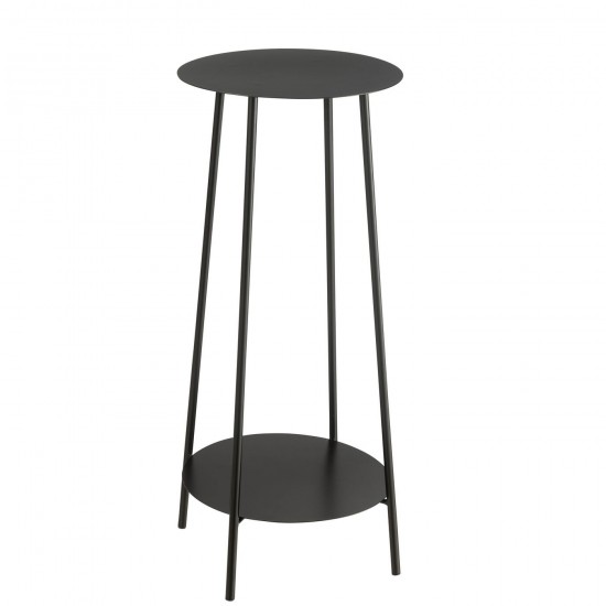 J Line Stand De Fleurs Deux Metal Noir JLine 46271 by Jolipa 46271.