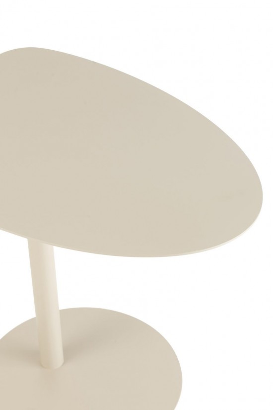 J-Line J Line tables d appoint bouts de canapé Table Gigogne Ice Metal Gris.