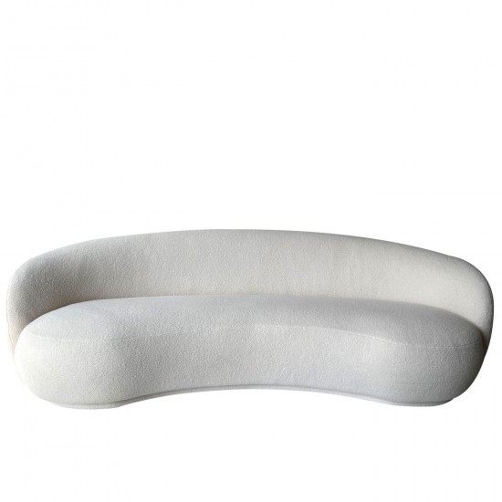 J-Line Sedia Miles Acciaio/Schiuma Taupe.