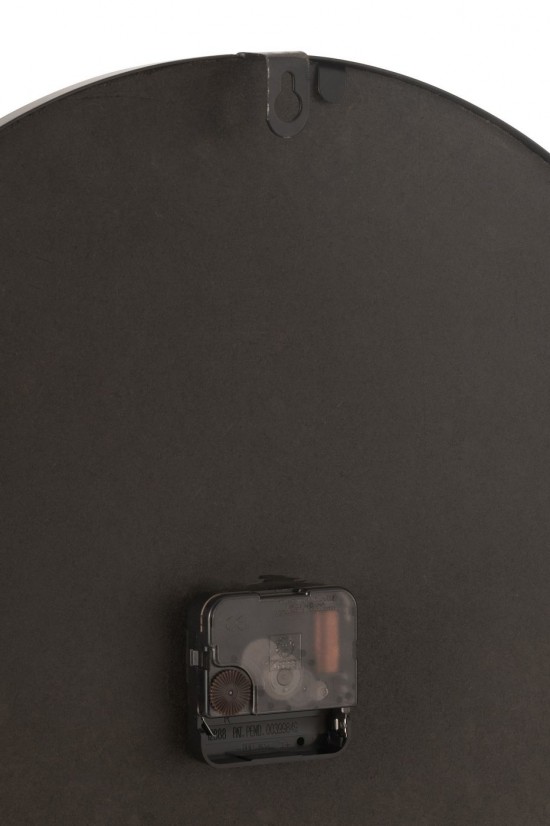 J-Line J Line horloges murales Jolipa Horloge Murale Nue Mdf Fer Naturel Small.