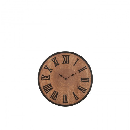 J Line Horloge Murale Nue Mdf Fer Naturel Small JLine 46323 by Jolipa 46323.