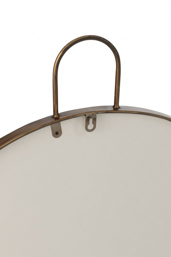 J-Line J Line Miroir mural Miroirs murals Jolipa Miroir Anto Mdf Miroir Or Small.