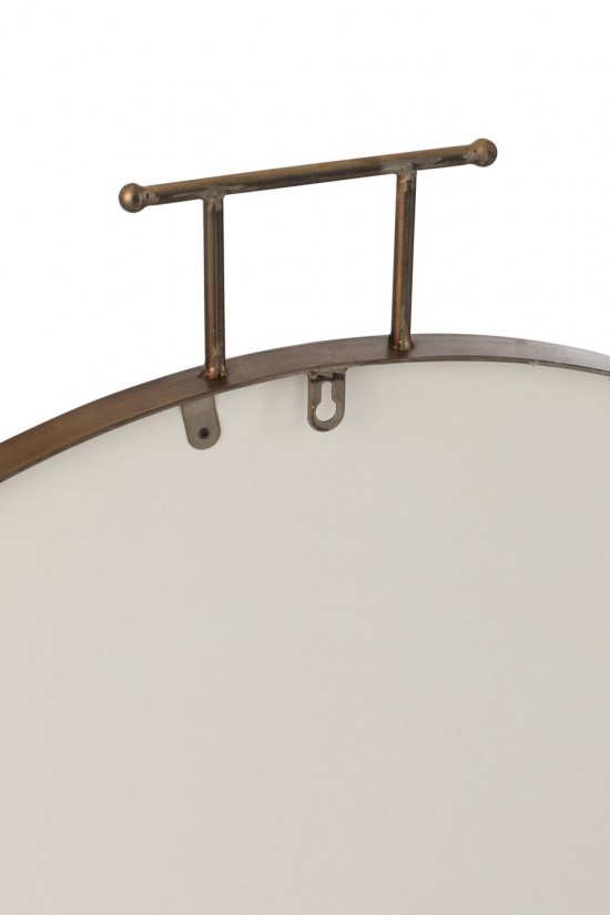 J-Line J Line Miroir mural Miroirs murals Jolipa Miroir Anto Mdf Miroir Or Large.