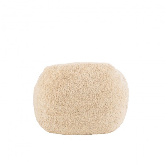 Jolipa Sofa Shearl Polyester Creme Small.