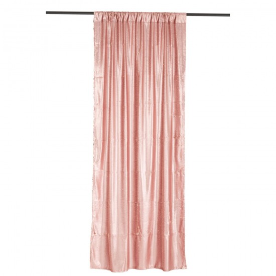 J Line Rideau Réversible Sequin Rose Champagne JLine 46575 by Jolipa 46575.