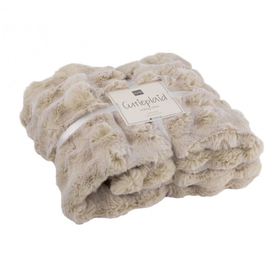 J Line Plaid Wave Polyester Ivoire JLine 46597 by Jolipa 46597.