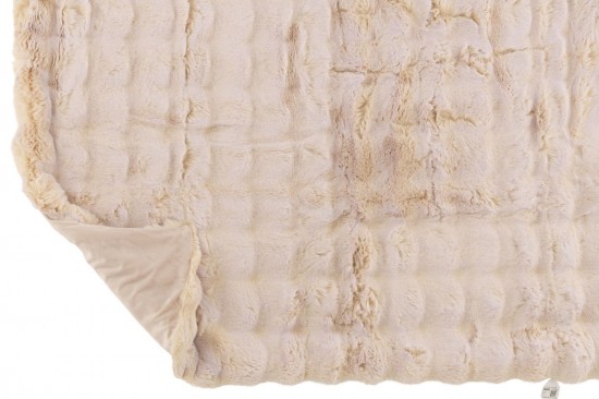 J-Line J Line Jolipa Plaid Wave Polyester Crème.