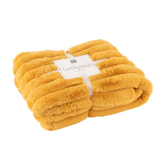 J Line Plaid Large Corduroy Polyester Ocre JLine 46609 by Jolipa 46609.