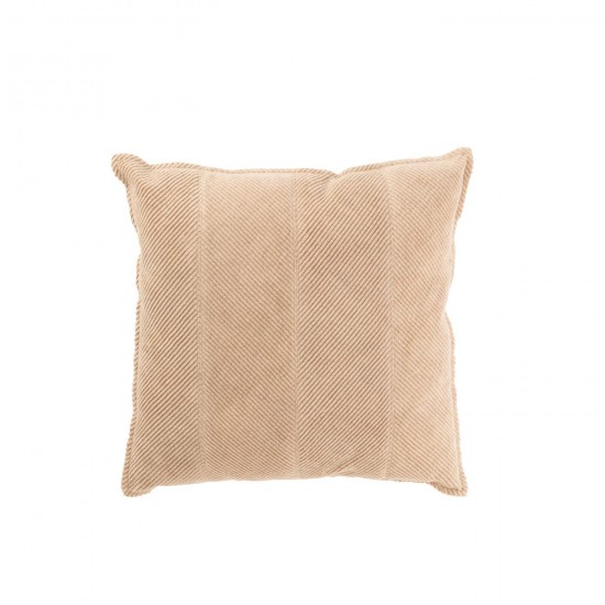 J Line Coussin Rayures Coton Polyester Beige JLine 47142 by Jolipa 47142.