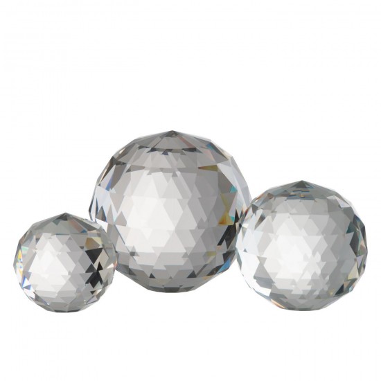 J-Line J Line photophores Jolipa Photophore Boule Crystal Transparent.