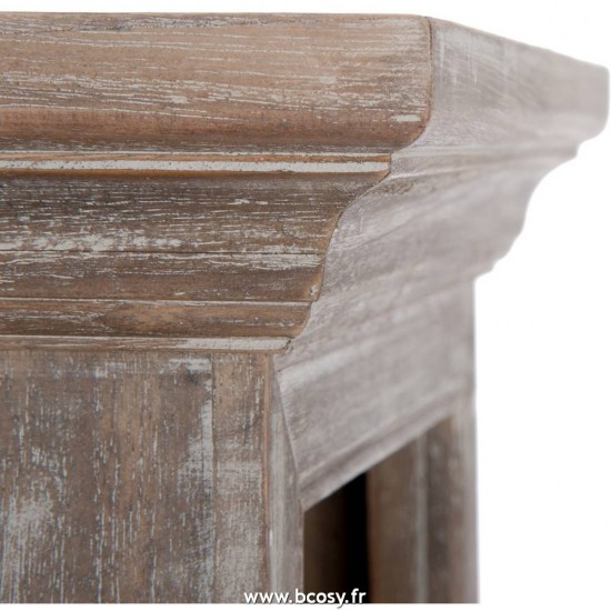 Jolipa Set De 2 Chandeliers Pierre Fer Noir.