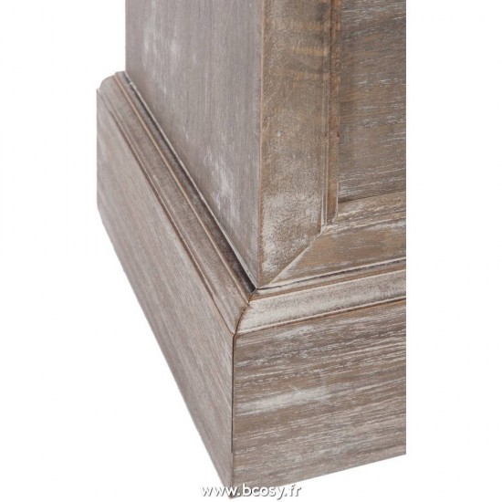 J-Line J Line chandeliers candélabres Set De 2 Chandeliers Pierre Fer Noir.