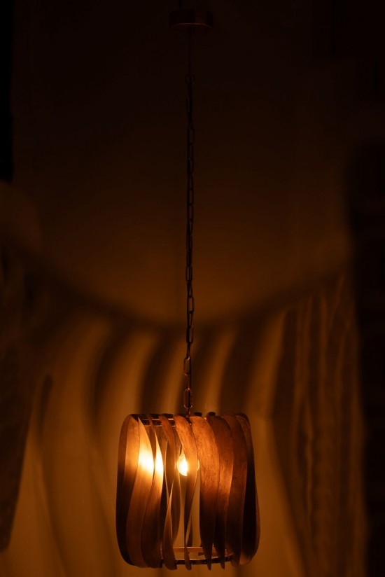 J-Line J Line lampes suspendues suspensions pendantes Jolipa Suspension Tina Fer Noir Or.