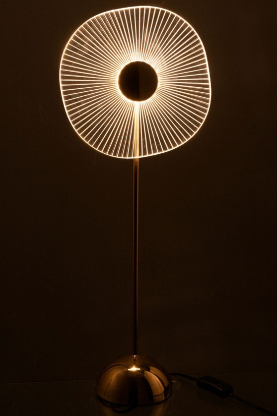 J-Line J Line Éclairage Armatures Luminaires D'intérieur Pieds De Lampe Avec Abat Jour Lampes De Table Lampe Led Fleur.