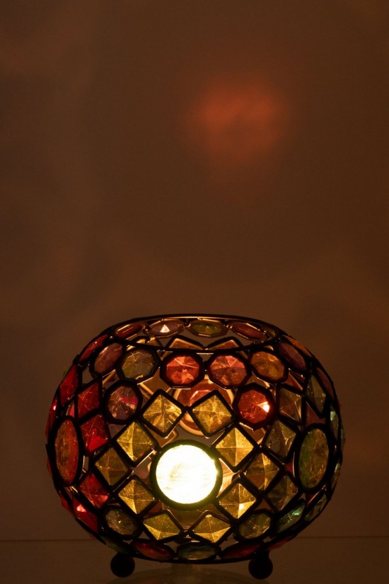 J-Line J Line lanternes photophores Jolipa Photophore Fer Synthetique Mix.