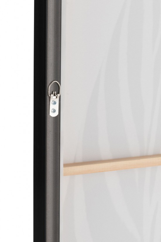 J-Line J Line canevas Jolipa Deco Murale Zebre Toile Plastique Noir Blanc.