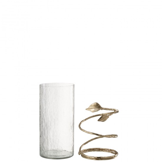 Jolipa Vase Feuil Court Ver Ac Tr Or.