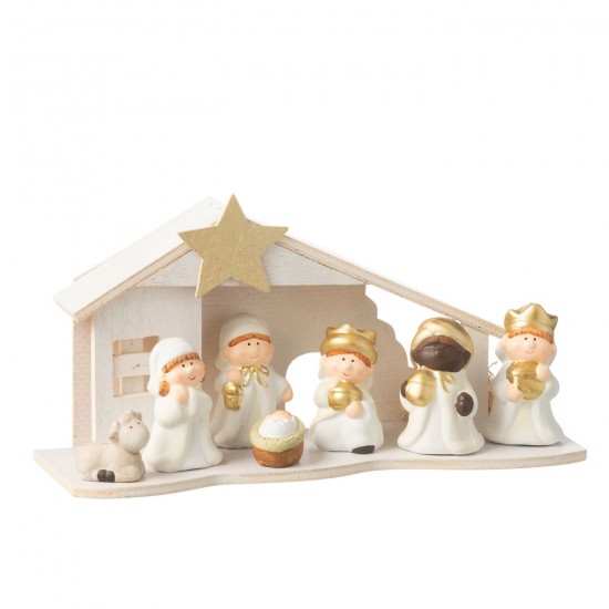 J-line 47955 Jolipa JLine figurines creche de noel.