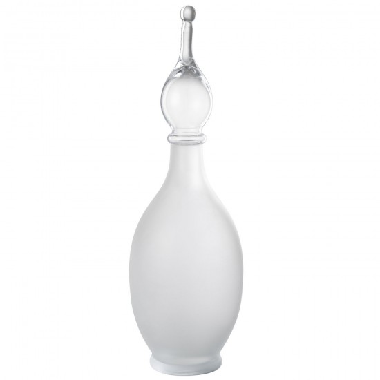 J Line Vase Bouchon Deco Fiole Jo Verre Transparent Large JLine 48081 by Jolipa 48081.