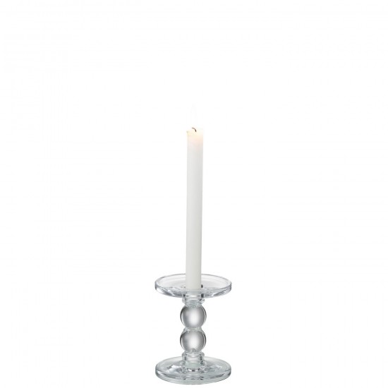 J-Line J Line chandeliers candélabres Jolipa Chandelier Gouttes Verre Transparent Small.