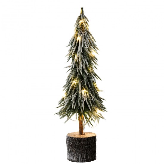 J Line Sapin De Noel A Led Artificiel Neige Vert Large JLine 48767 by Jolipa 48767.