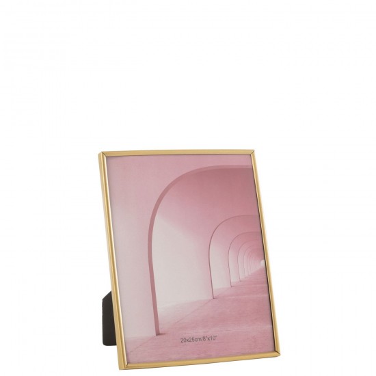 J Line Cadre Photo Tracy Acier Or Mat Large JLine 48835 by Jolipa 48835.