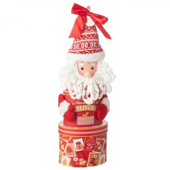 J Line Pot A Provision Boite Cadeau Papier Rouge JLine 48863 by Jolipa 48863.