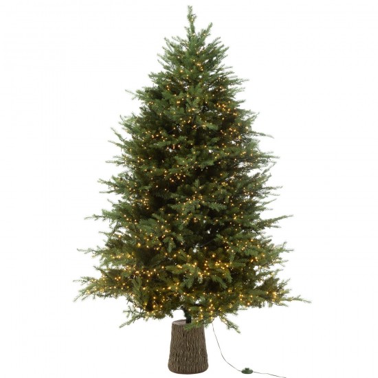 J Line Kerstboom 3000Led Lichtjes Plastiek Groen JLine 48879 by Jolipa 48879.