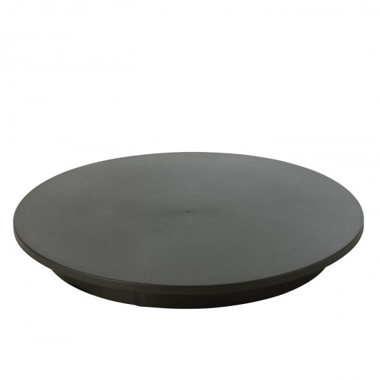 J Line Plateau Tournant 50Kg Plastique Noir Large JLine 48930 by Jolipa 48930.