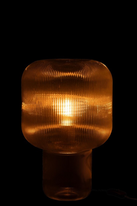 J-Line J Line Éclairage Armatures Luminaires D'intérieur Pieds De Lampe Avec Abat Jour Lampes De Table Jolipa Lampe Verre Tra.