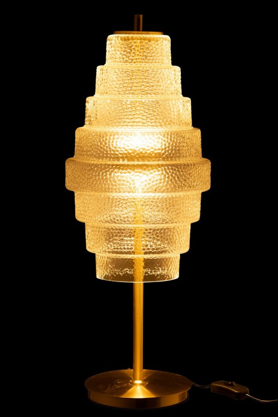 J-Line J Line Éclairage Armatures Luminaires D'intérieur Pieds De Lampe Avec Abat Jour Lampes De Table Jolipa Lampe Led Or Me.