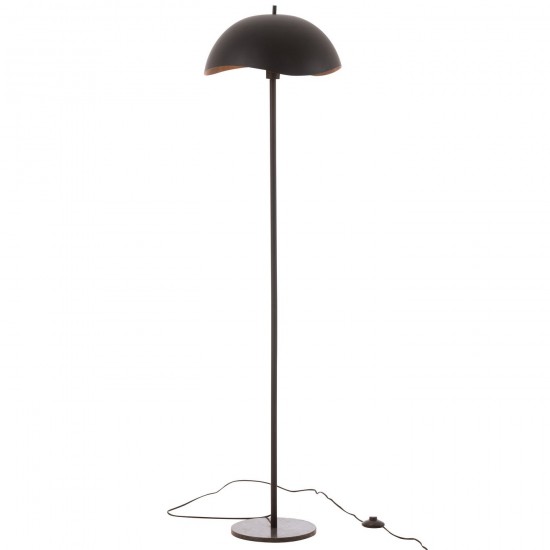J Line Lampadaire Metal Marbre Noir JLine 49183 by Jolipa 49183.