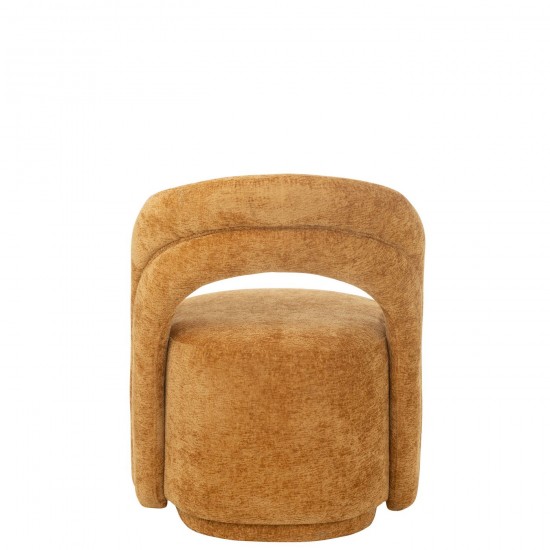 Jolipa Accent Chaise Textile Ochre.