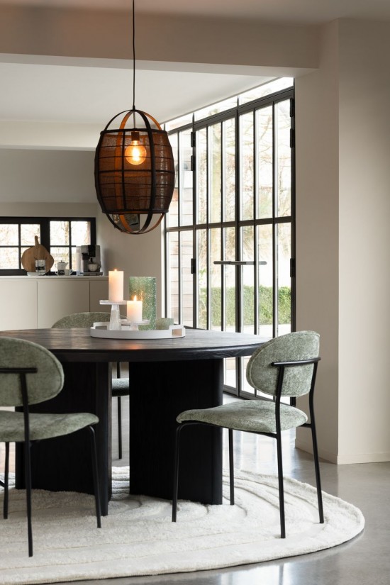 J-Line Sedia Tessuto/Metallo Verde Menta.