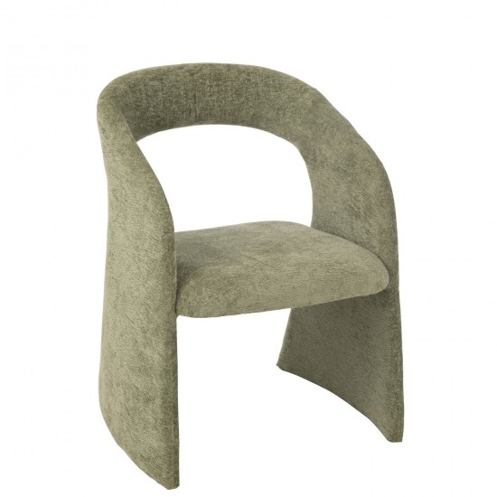 J Line Anise Chaise Textile Vert Menthe JLine 49462 by Jolipa 49462.