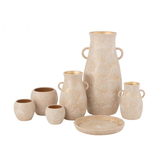 Jolipa Vase Amphore Terra Rose Gold Large.