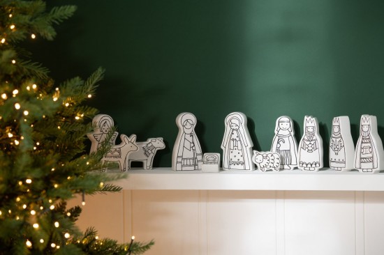 Jolipa Creche 11 Pieces Dolomie Blanc Noir Large.