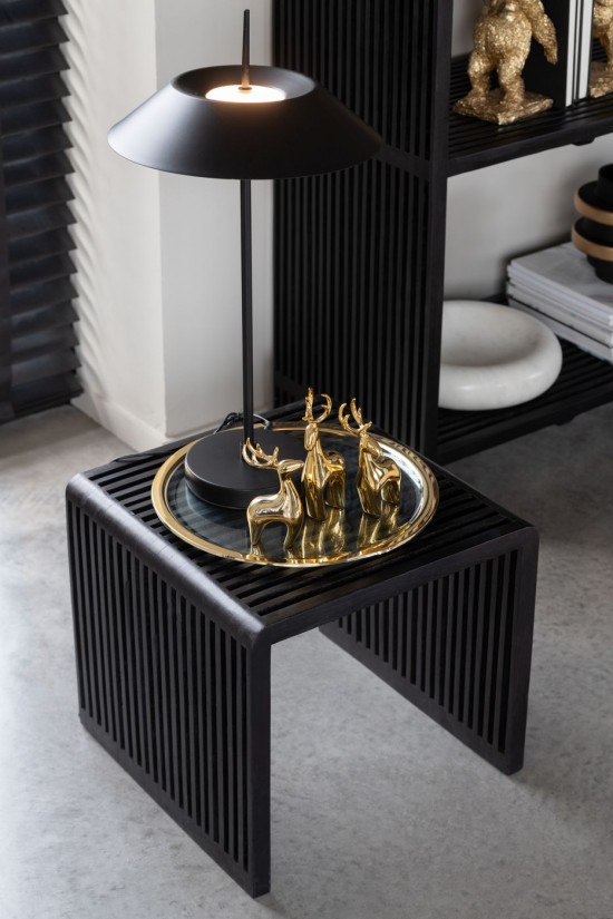 Jolipa Set 3 Renne Resine Electro Or.