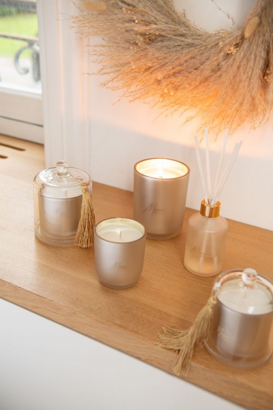 Jolipa Bougie Parfumee Merci Beige Large 65Heures.