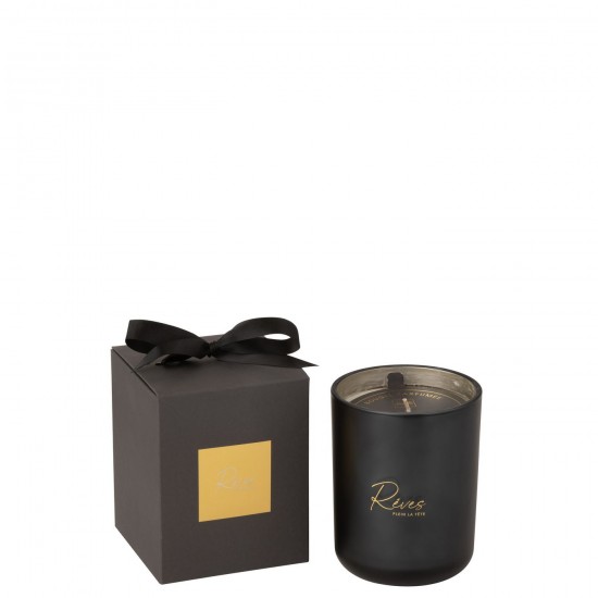 J Line Bougie Parfumee Reves Noir Large 65Heures JLine 49961 by Jolipa 49961.