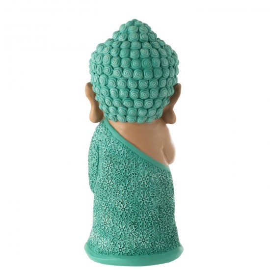 J-Line J Line frères Moines statuettes Jolipa Moine Priere Resine Azur.