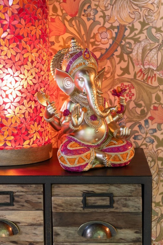 Jolipa Ganesha Assis Resine Large.