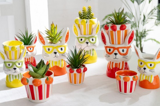 J-Line cachepots de fleur 50477.